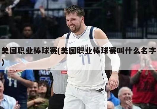美国职业棒球赛(美国职业棒球赛叫什么名字)