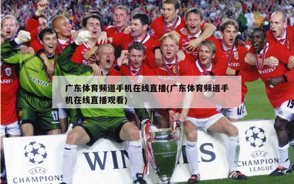 广东体育频道手机在线直播(广东体育频道手机在线直播观看)