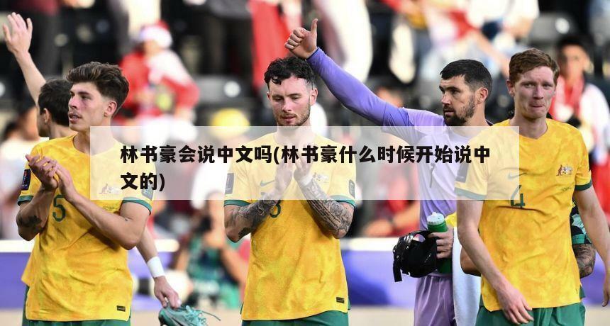 林书豪会说中文吗(林书豪什么时候开始说中文的)